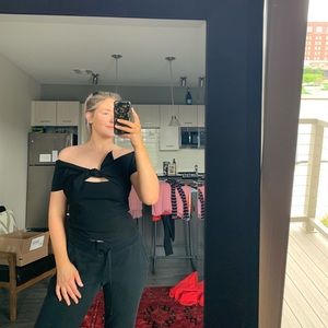 Off the shoulder top